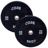 Skivvikter Bumper 15 kg, par