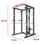 CORE POWER RACK KYYKKYHÄKKI 110X140X220 CM
