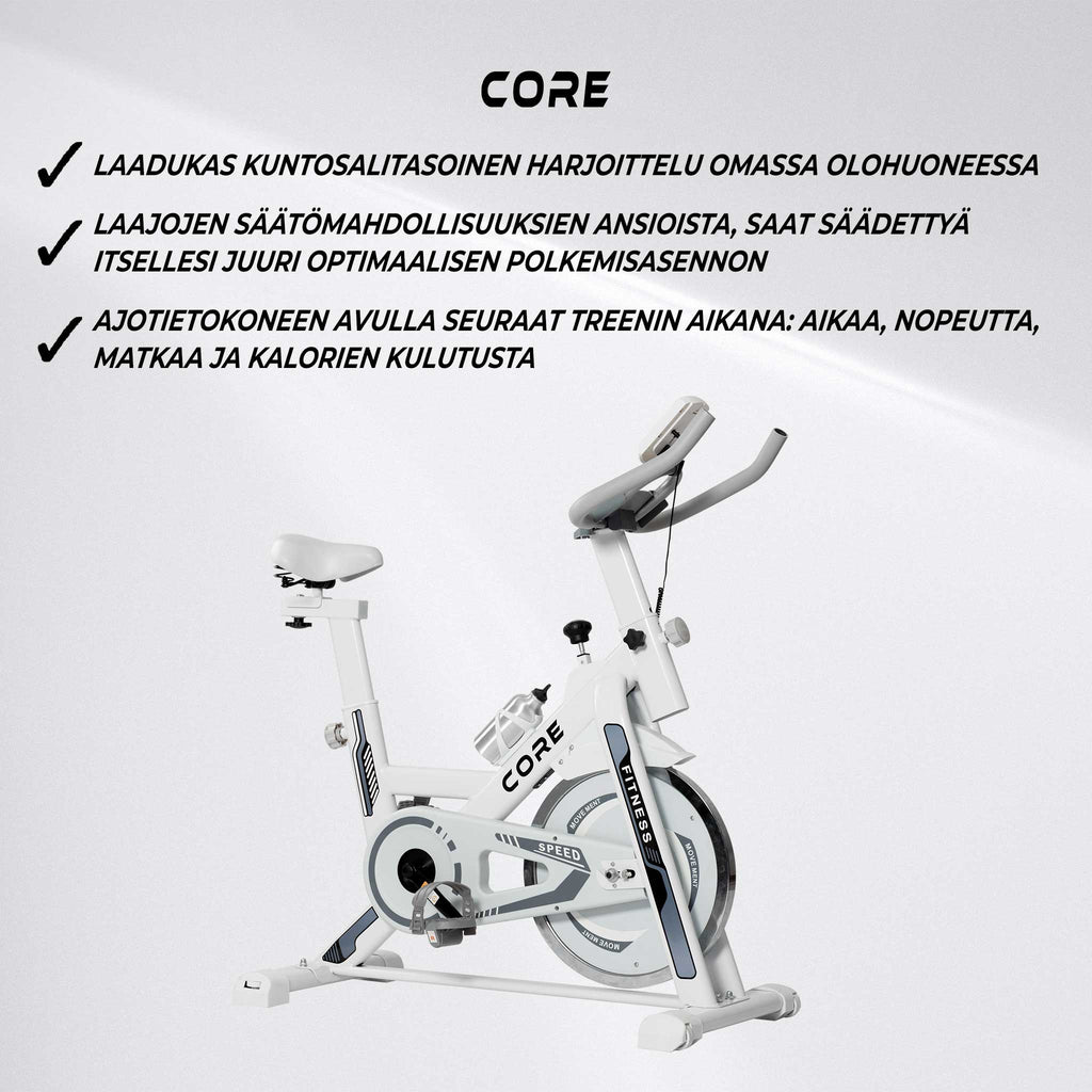 CORE SPINNINGPYÖRÄ 1300 VALKOINEN