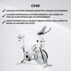 CORE SPINNINGPYÖRÄ 1300 VALKOINEN
