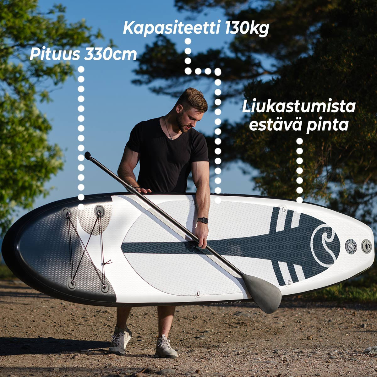 DS SUP-LAUTASETTI.  XXL 330cm