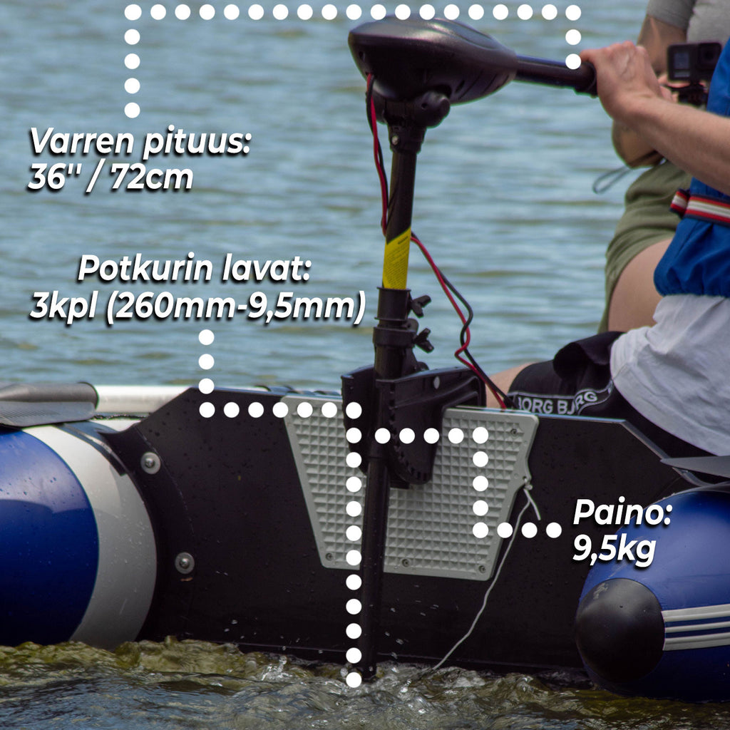 DS SÄHKÖPERÄMOOTTORI CRUISE 86 LBS (I)