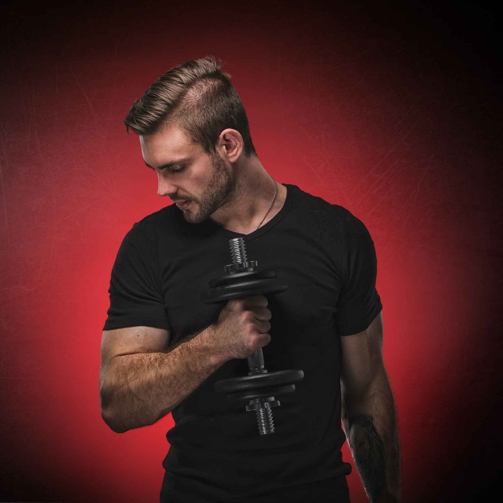 FS 20KG KÄSIPAINOSETTI SALKUSSA