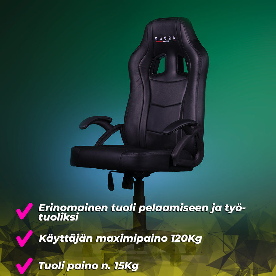 Spel Spelstol Gamer Svart