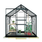 LYKKE LASI KASVIHUONE MUSTA 5 M2