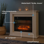 LYKKE SÄHKÖTAKKA L. 2000W. VALKOINEN