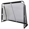 Fotbollsmål 183X122X60 Premium Black