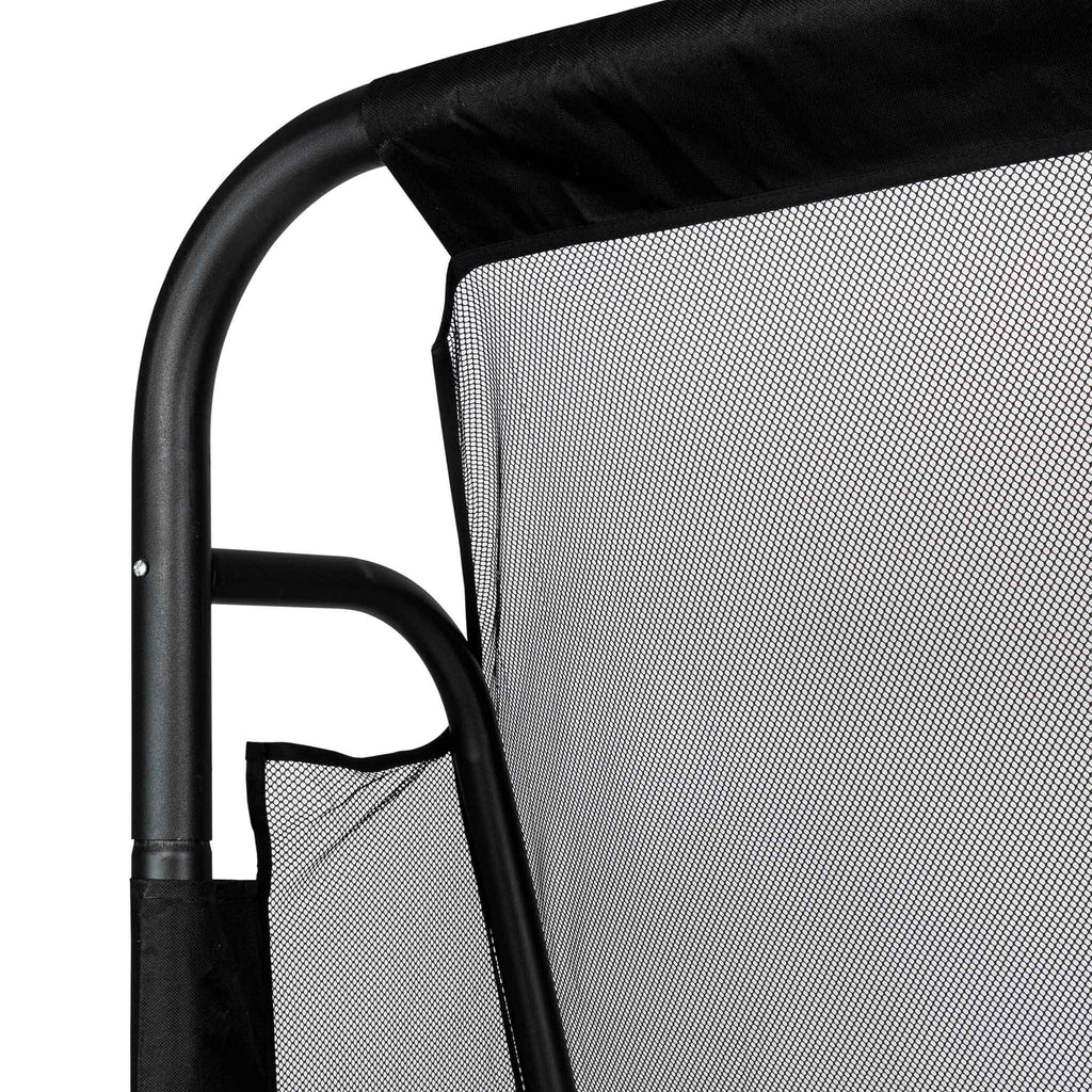 PS JALKAPALLOMAALI 183X122X60 PREMIUM BLACK