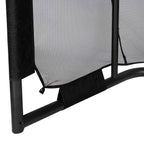 PS JALKAPALLOMAALI 183X122X60 PREMIUM BLACK