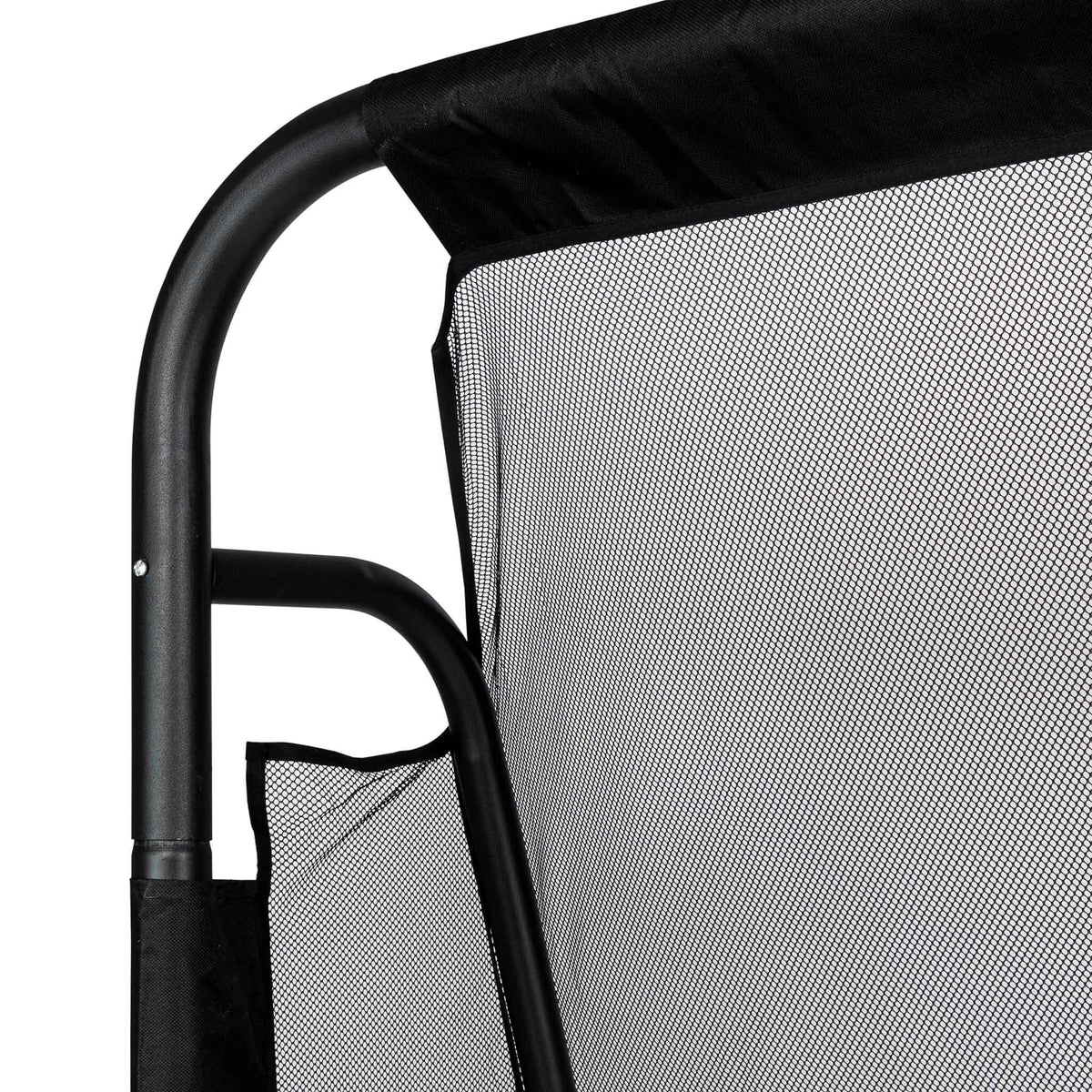 Jalkapallomaali 220X170X80 Premium Black