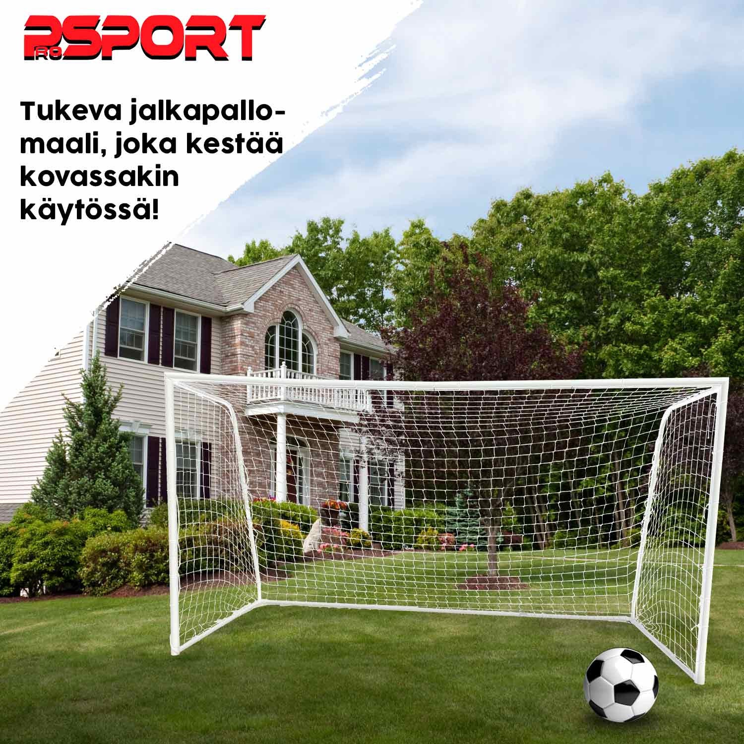ProSport jalkapallomaali. tukeva 210X150X50 cm