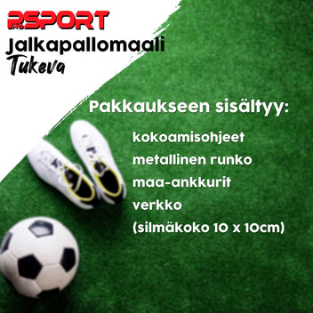 Fotbollsmål. Robust 210X150X50 cm