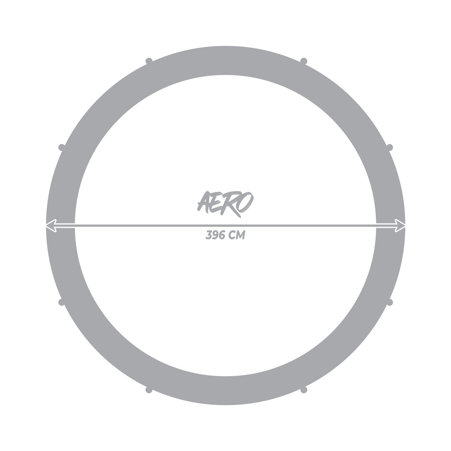 REACT AERO TRAMPOLIINI 396CM/13FT U2021