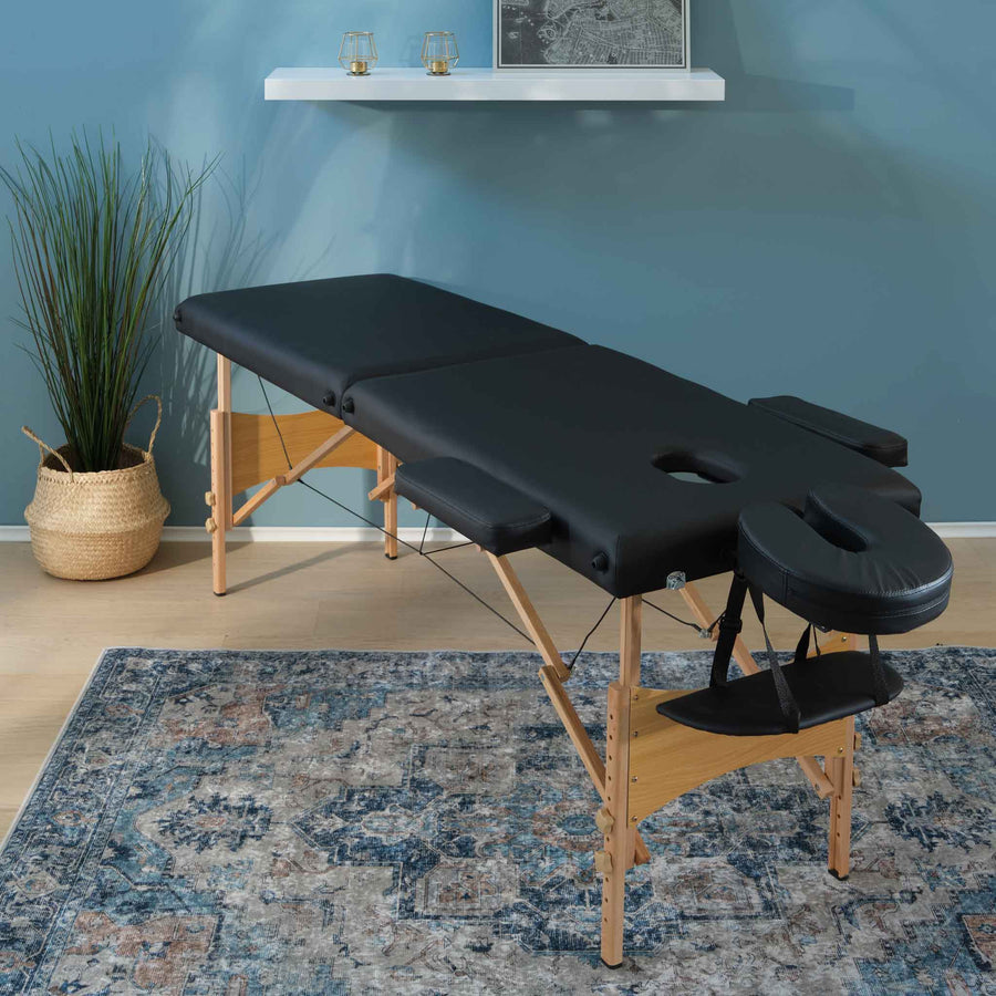 Massagebord P200 Svart