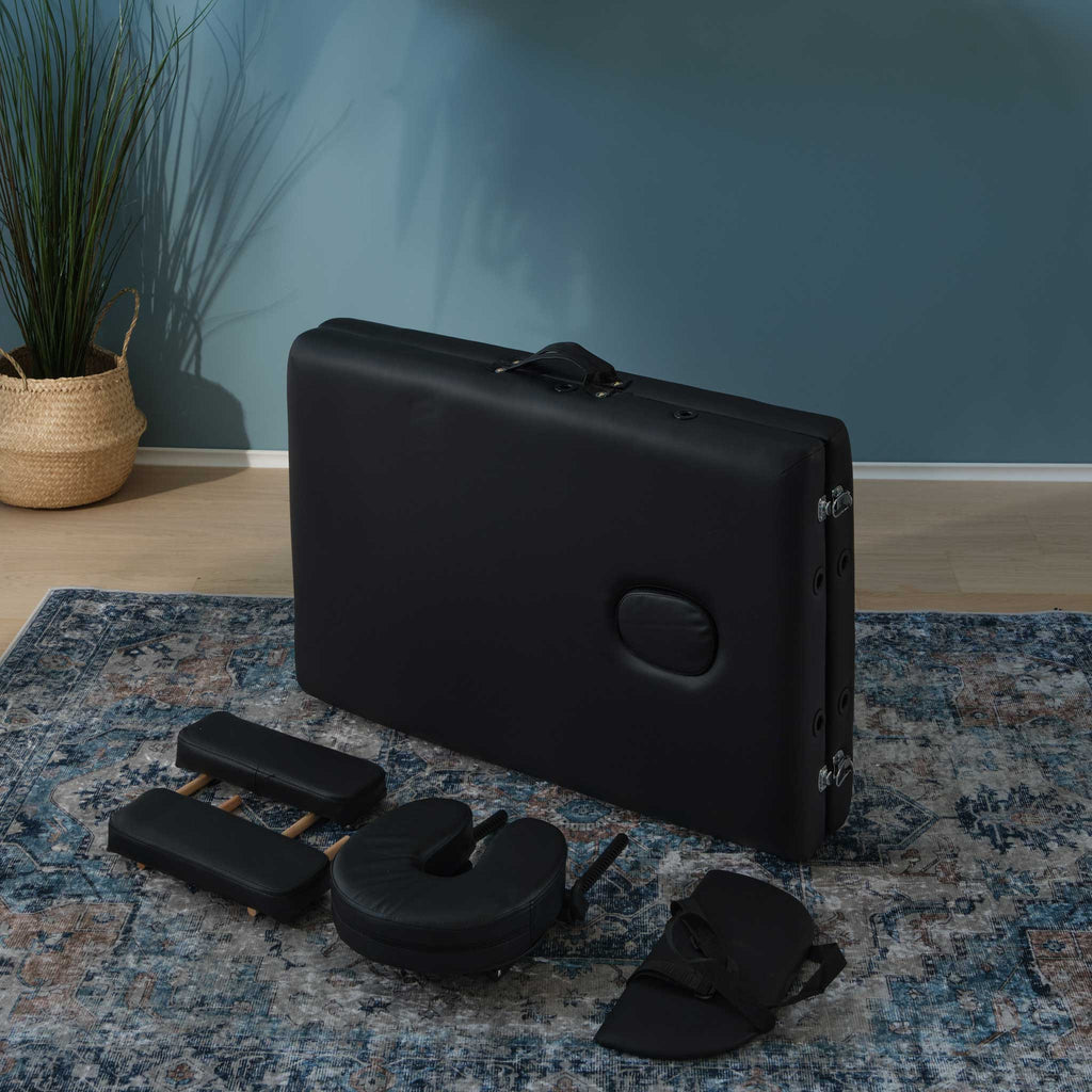 REACT HIERONTAPÖYTÄ P200 MUSTA