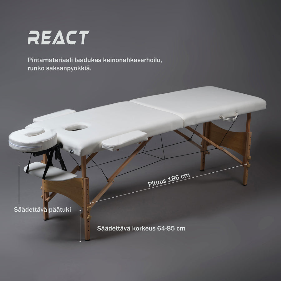 Massagebord P200 Vit