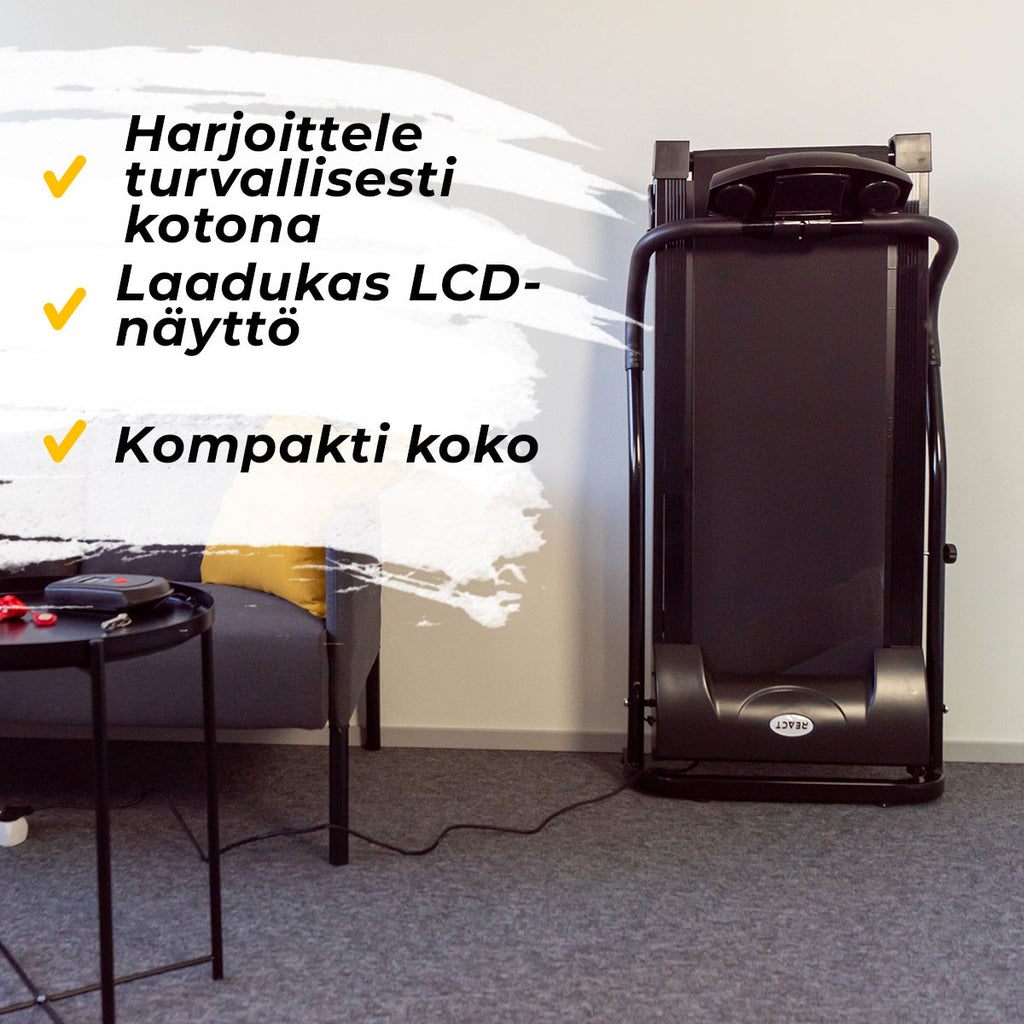 REACT JUOKSUMATTO MOOTTORILLA MUSTA