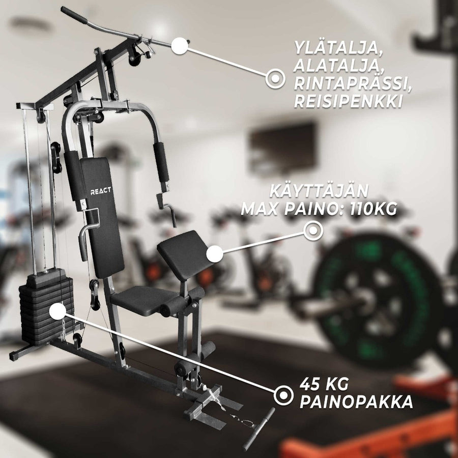 Kuntokeskus 45 Kg
