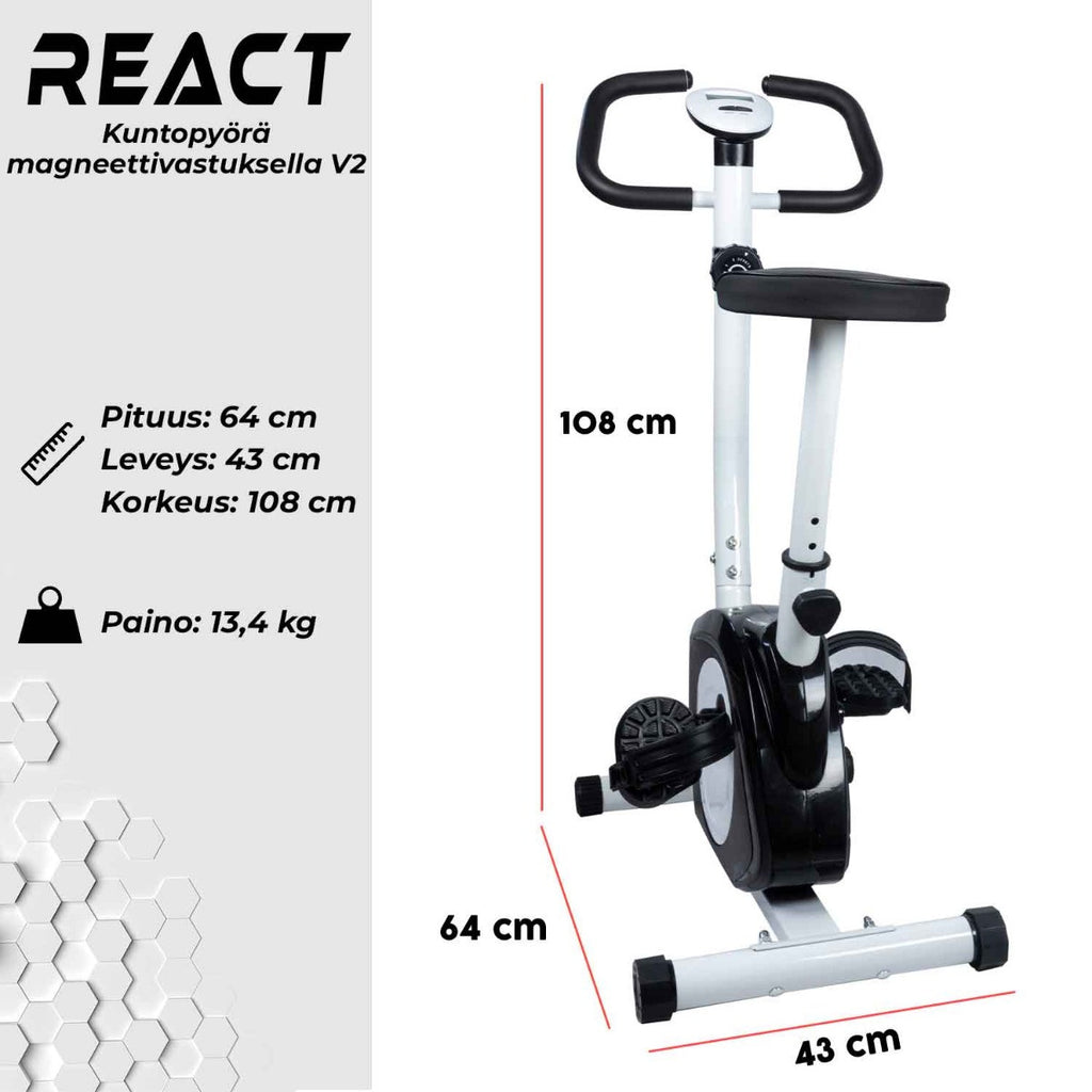 Kuntopyörä Magneettivastuksella Td001X-3