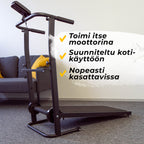 REACT KÄVELY/JUOKSUMATTO MUSTA