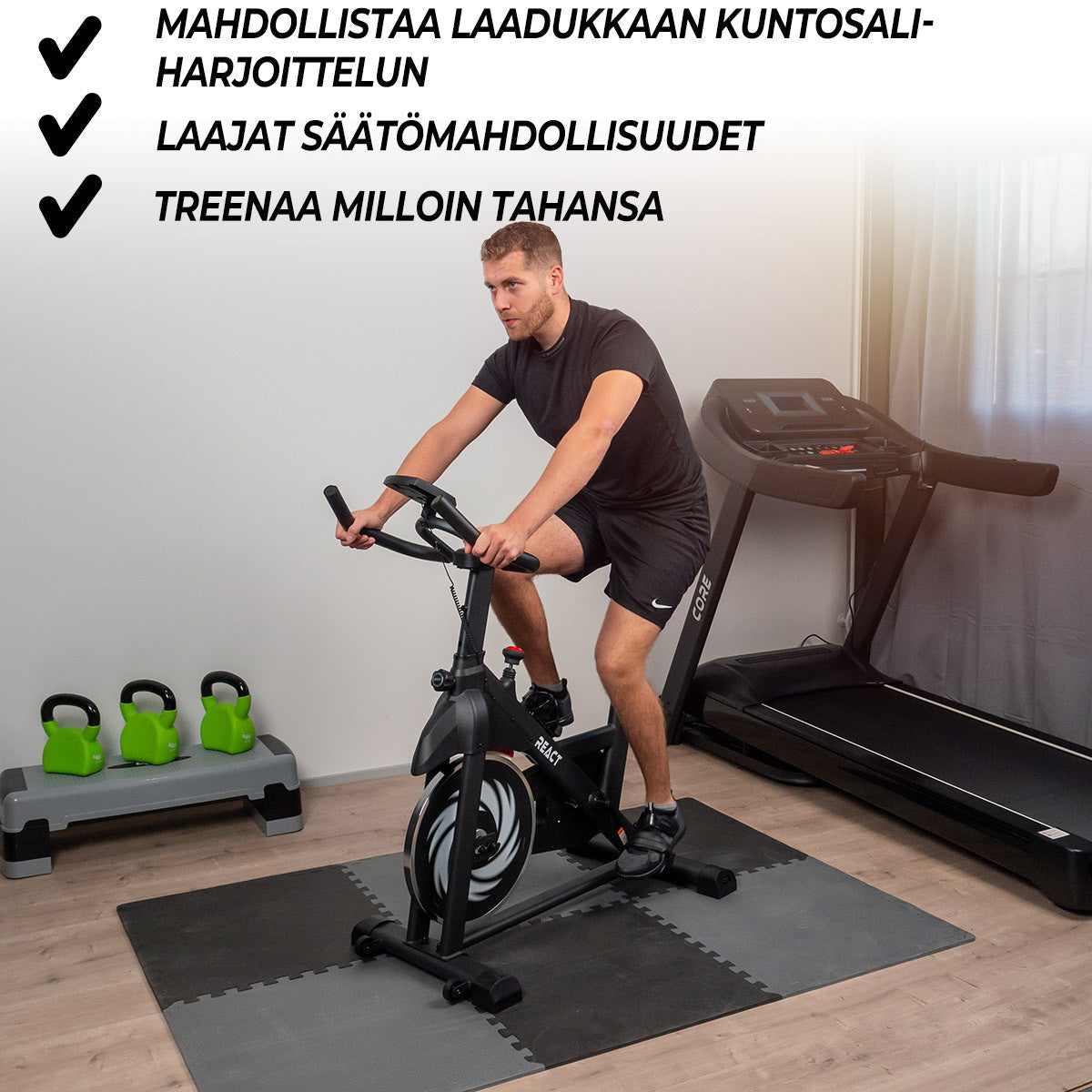 REACT SPINNINGPYÖRÄ 600