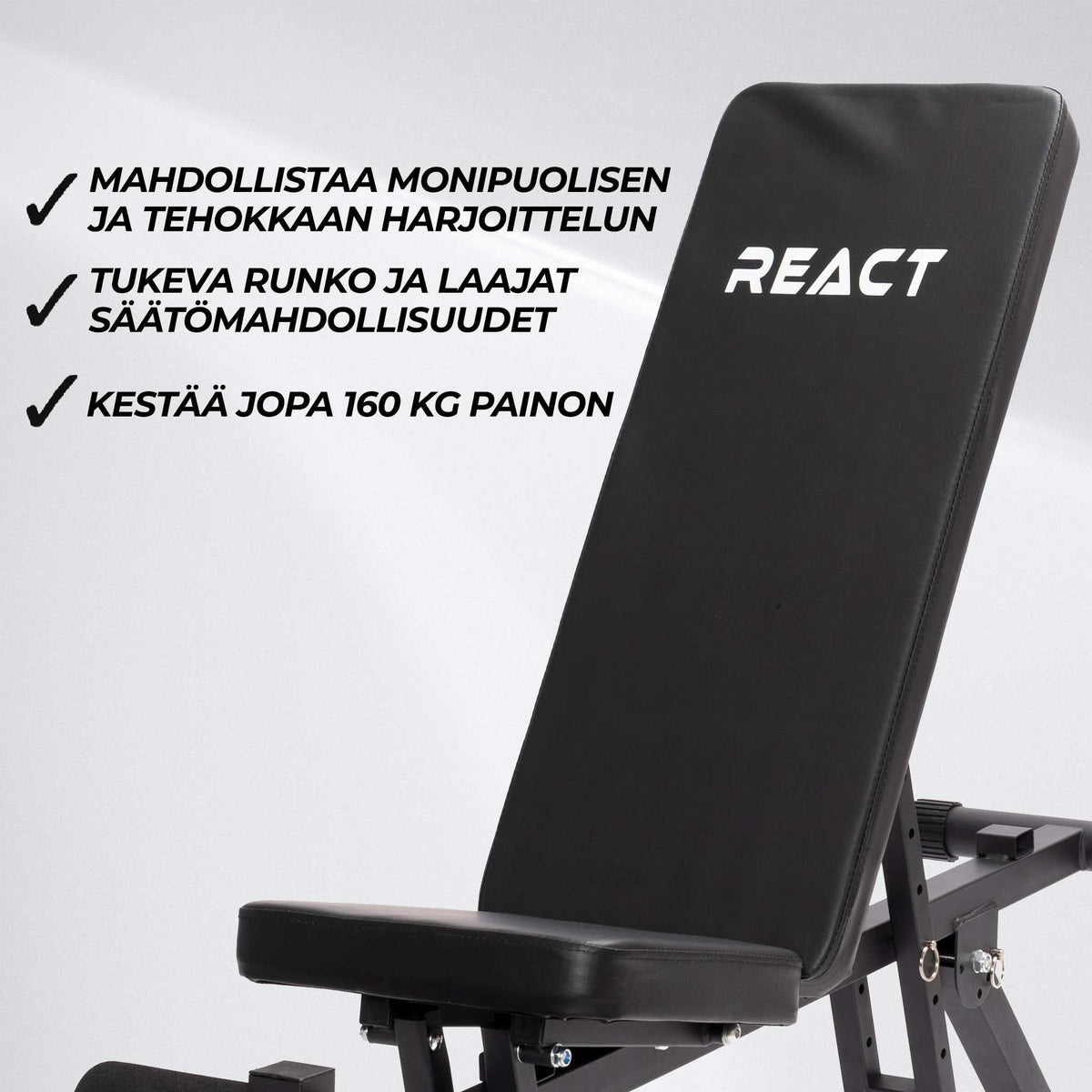 Lutande bänk Justerbar