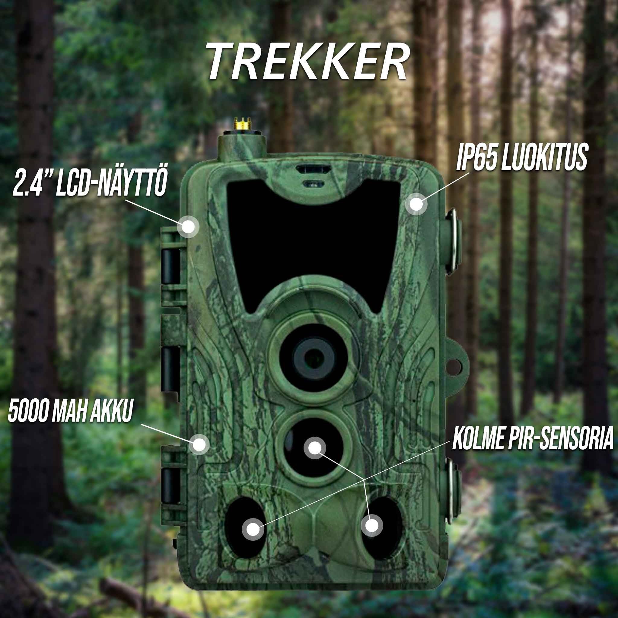 TR RIISTAKAMERA PREMIUM. AKULLA. 4G (RK300-4G-B)