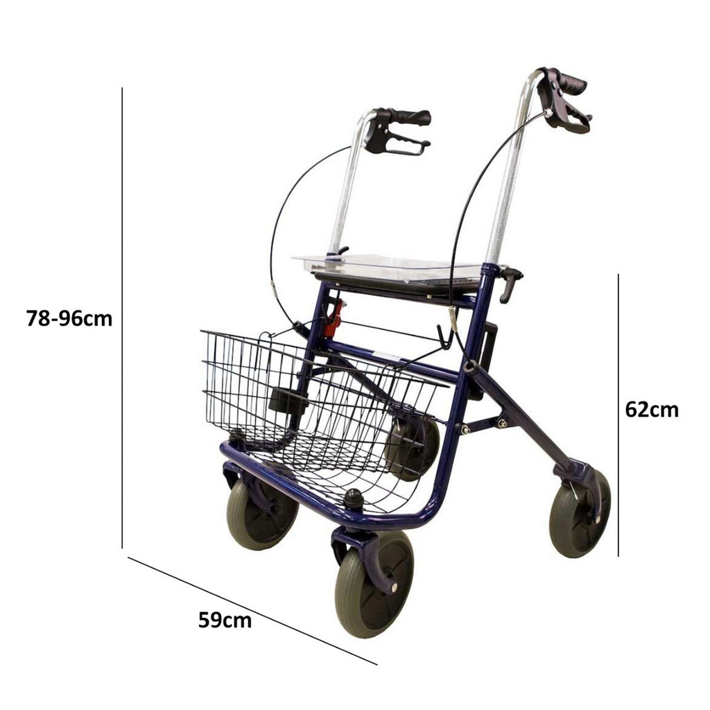 Rollaattori Arvo. sisä- ja ulkokäyttöön