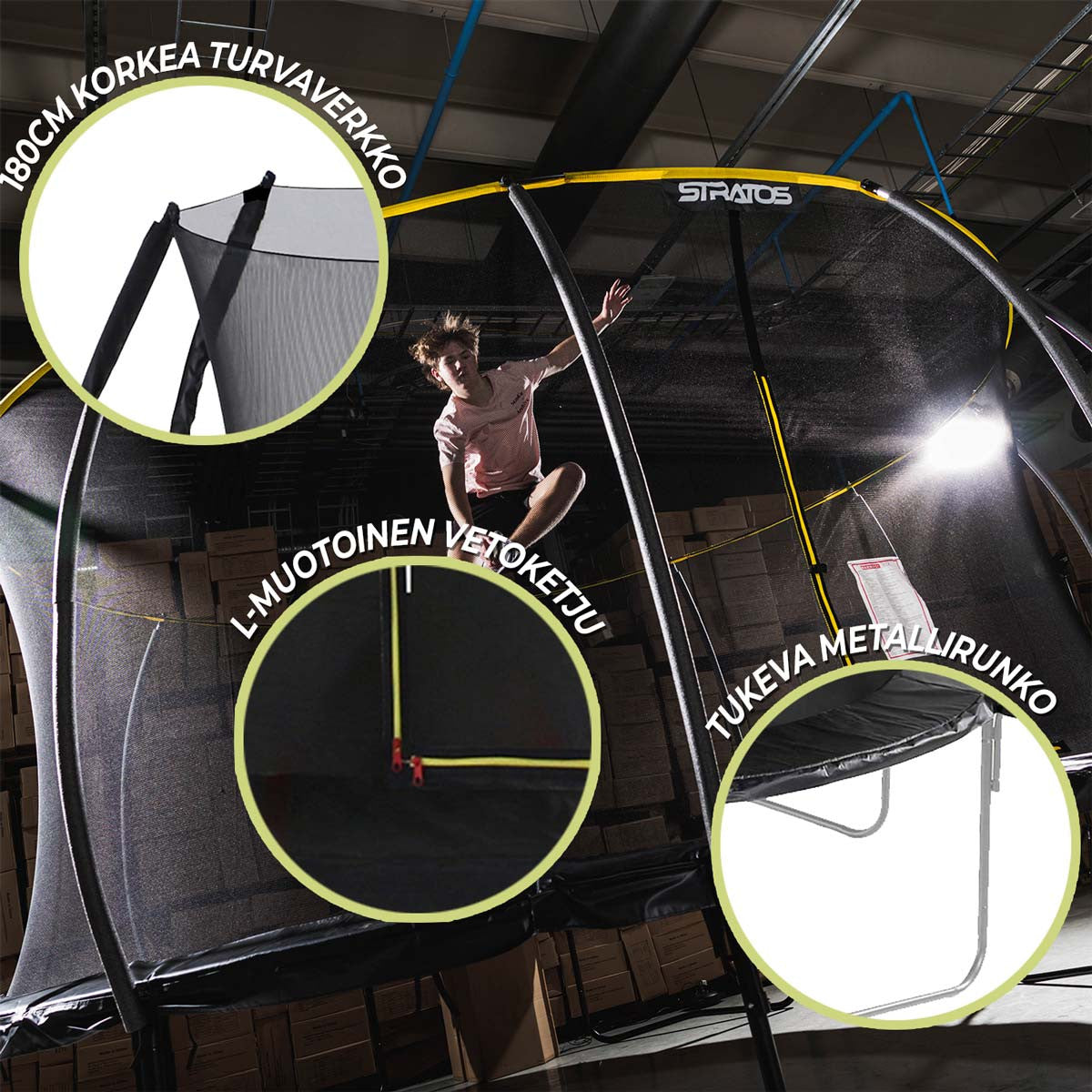 STRATOS TRAMPOLIINI 305CM / 10FT