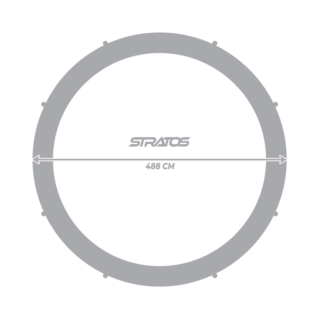 STRATOS TRAMPOLIINI 488CM / 16FT