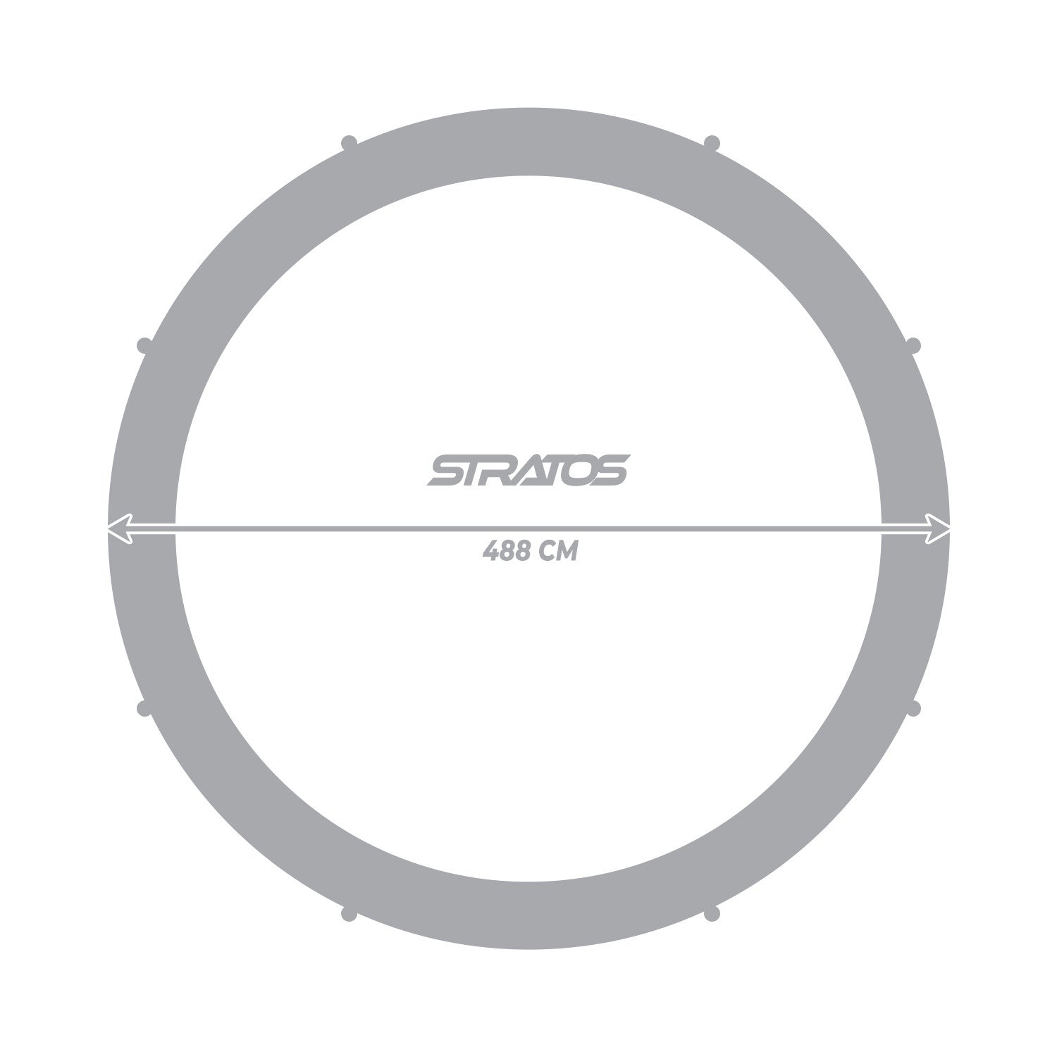 STRATOS TRAMPOLIINI 488CM / 16FT
