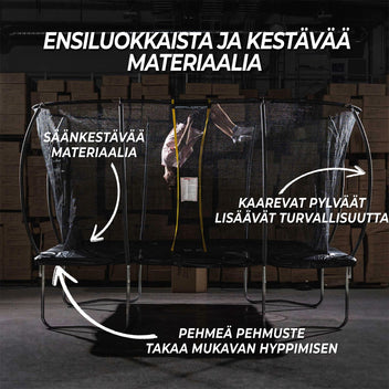 Suorakaide Trampoliini 7X10 Ft / 213X305 Cm
