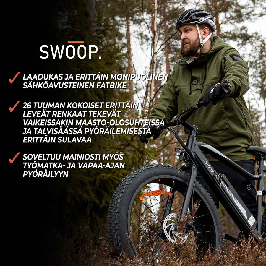 Sähköpyörä Fatbike 26