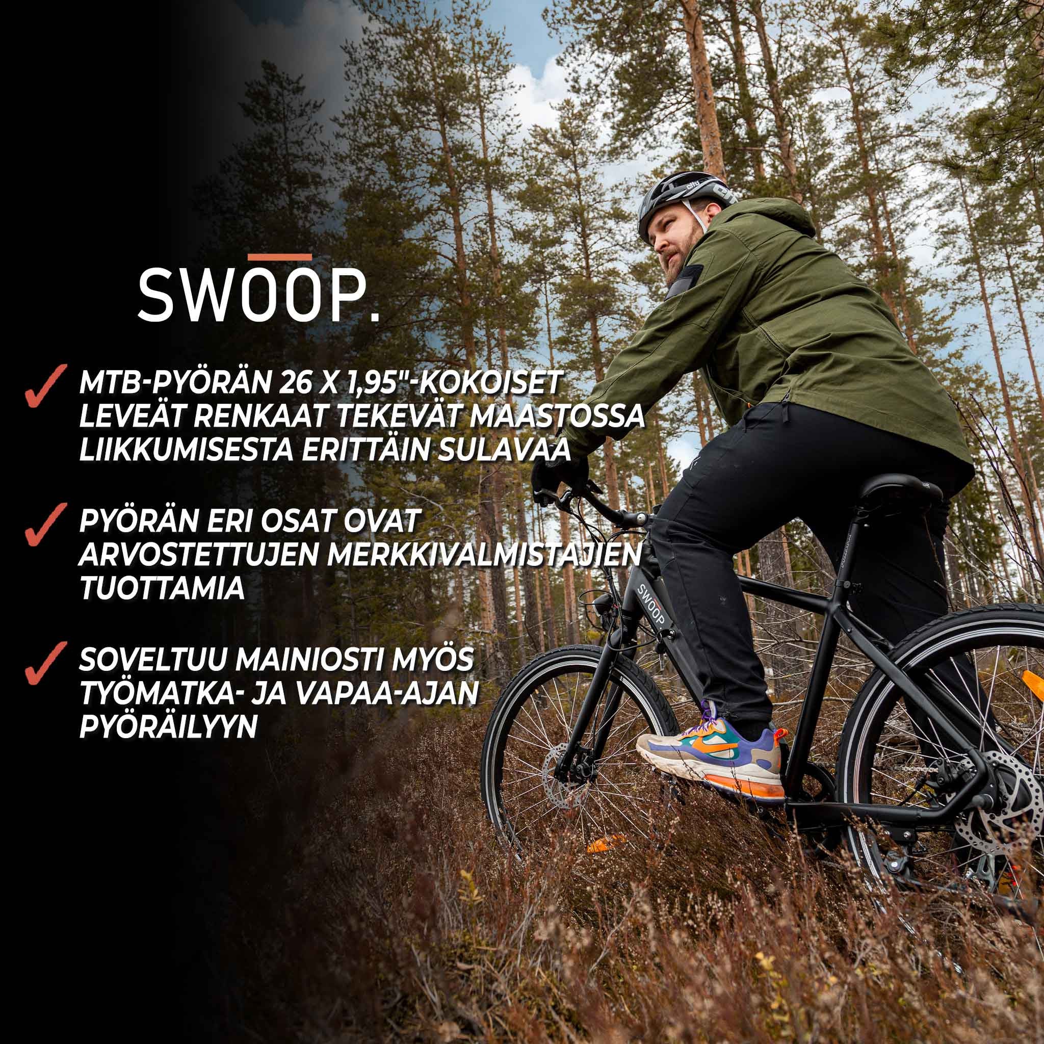 SWOOP SÄHKÖPYÖRÄ MTB 26" MONSTER