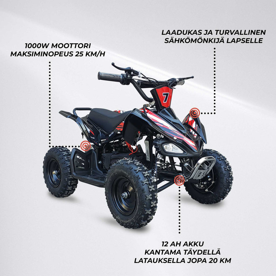 Sähkömönkijä Adventurer 1000W