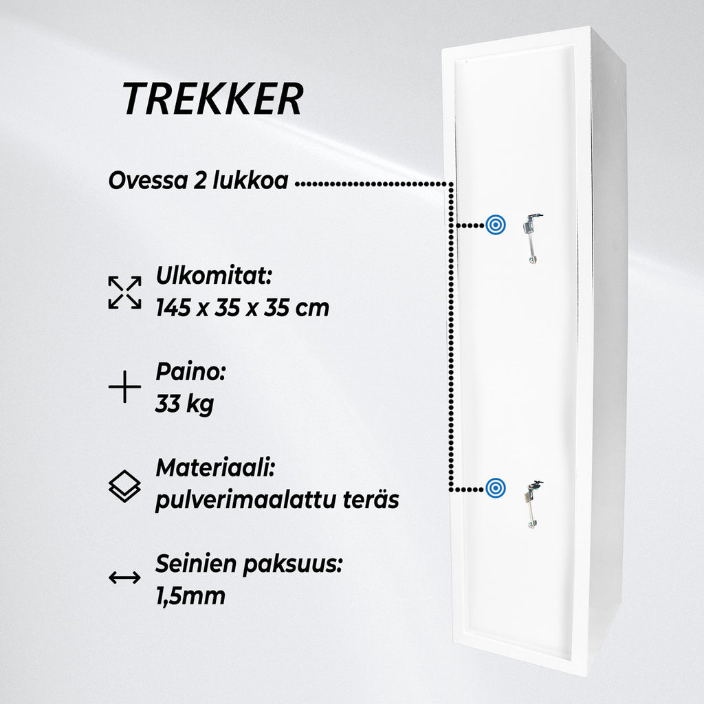 TR ASEKAAPPI 5-ASETTA AS500 VALKOINEN