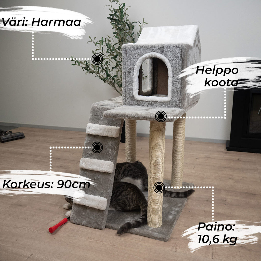 TR KISSAN KIIPEILYPUU CABIN. 90CM