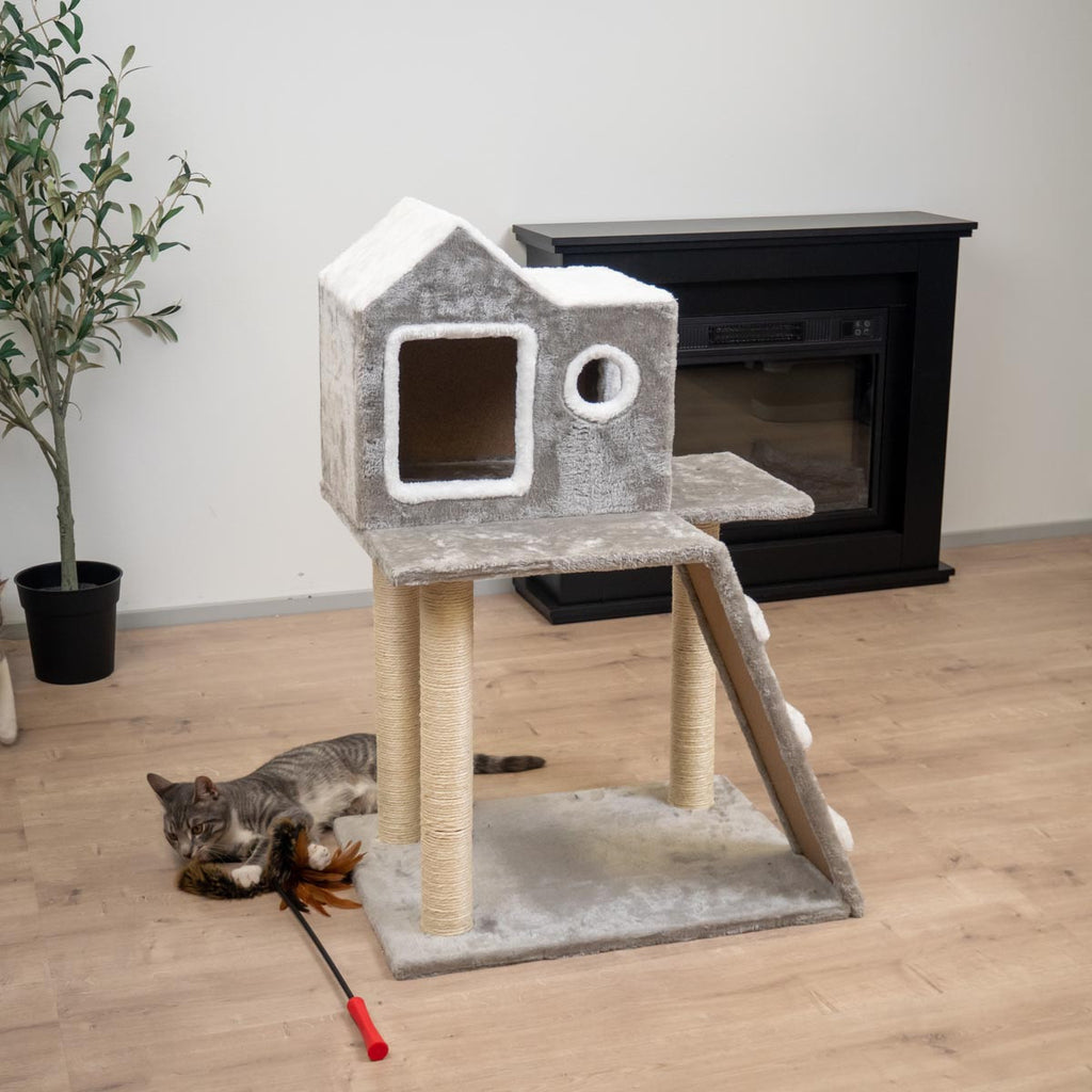 TR KISSAN KIIPEILYPUU CABIN. 90CM