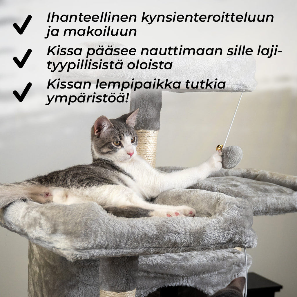 TR KISSAN KIIPEILYPUU TOWER. 170CM