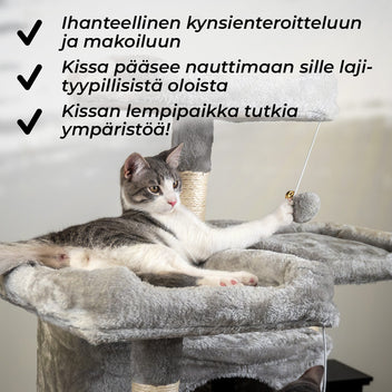 Kisskiipeilypuu Tower. 170 cm