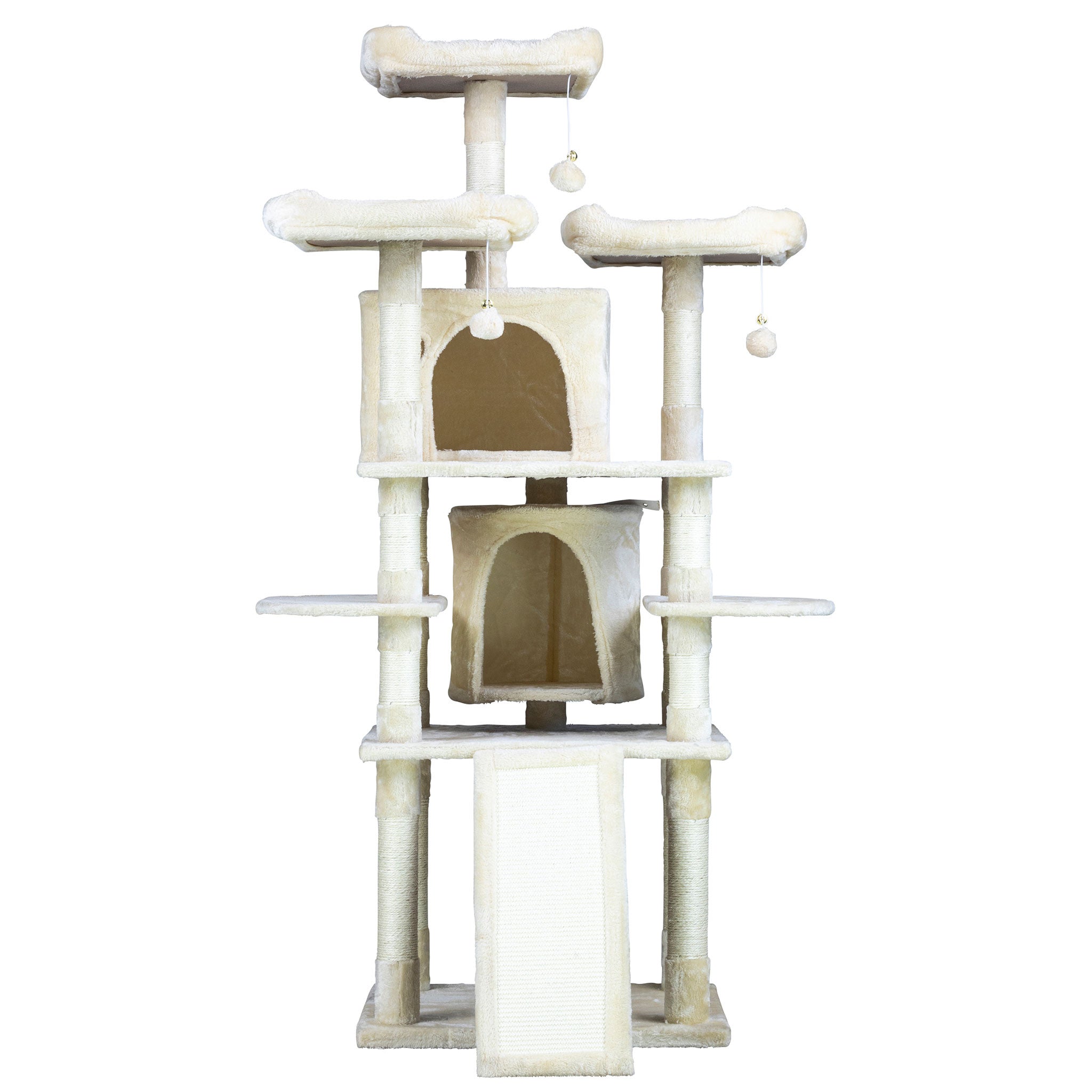 TR KISSAN KIIPEILYPUU TOWER. 170CM. beige