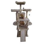 TR KISSAN KIIPEILYPUU TOWER. 170CM. beige