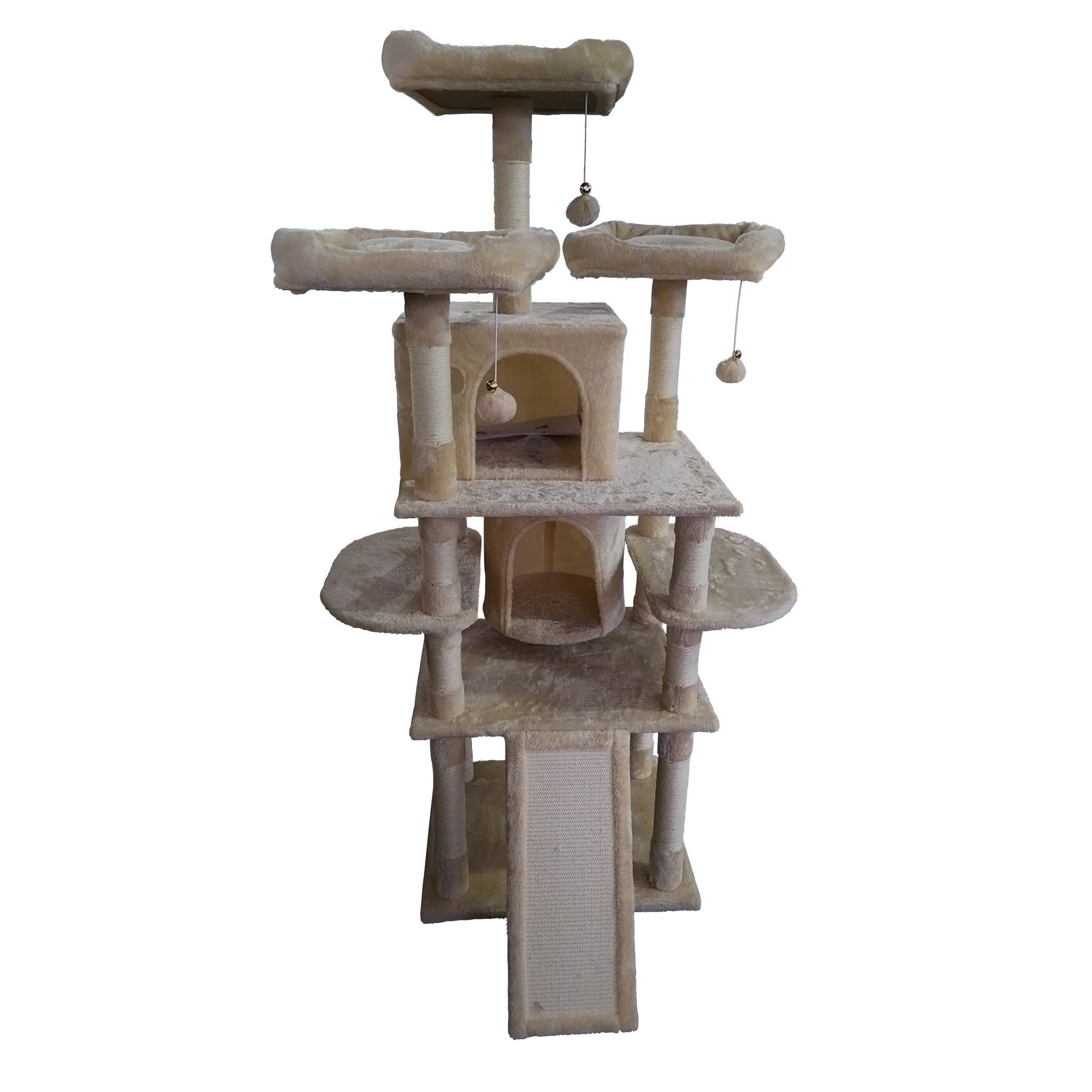 TR KISSAN KIIPEILYPUU TOWER. 170CM. beige