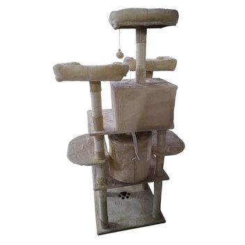 Kisskiipeilypuu Tower. 170 cm. Beige
