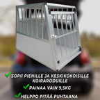 TR KOIRAN KULJETUSHÄKKI M 65x90x69.5cm