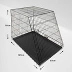 TREKKER KOIRAN KULJETUSHÄKKI VIISTOPERÄ XL