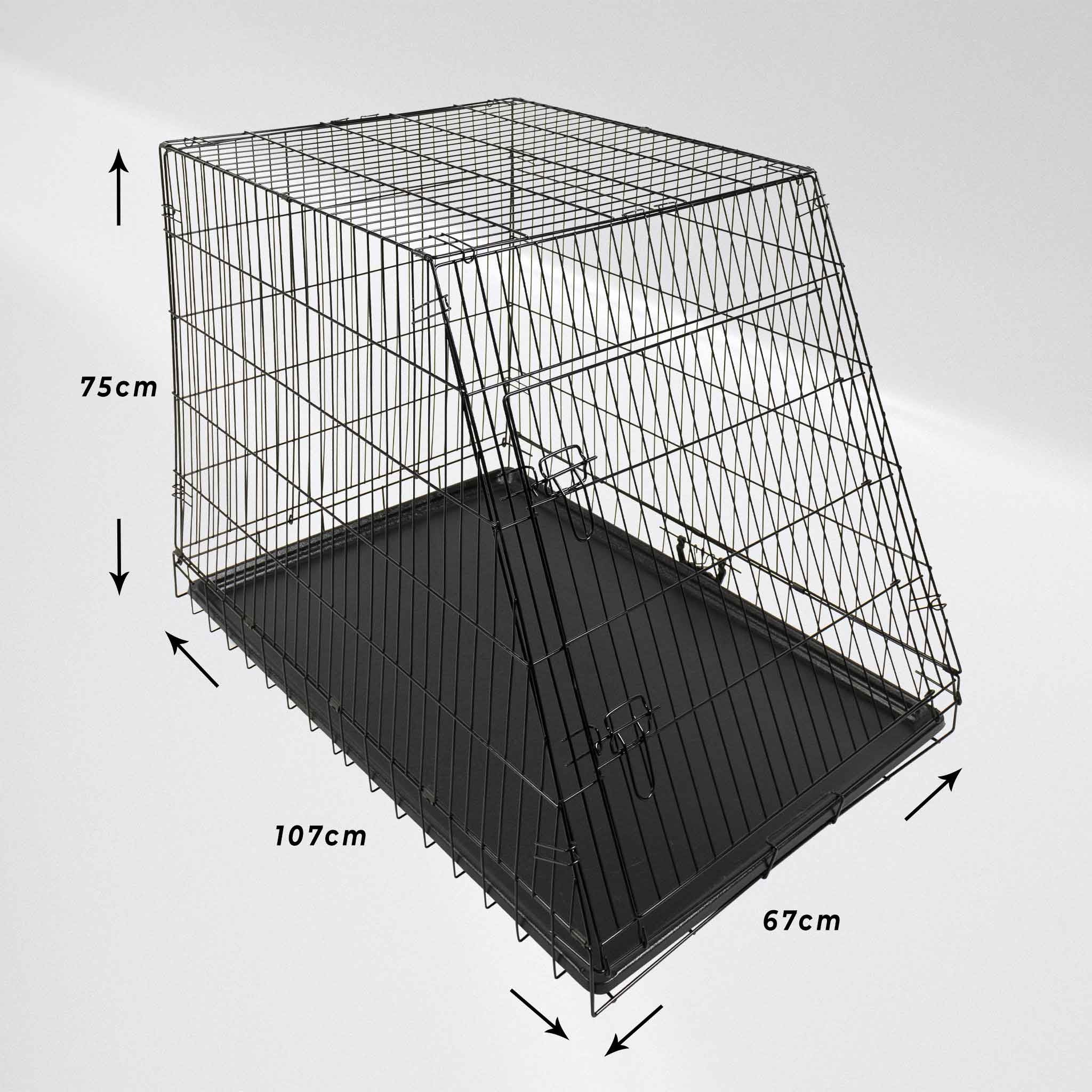 TREKKER KOIRAN KULJETUSHÄKKI VIISTOPERÄ XL