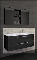 2-Osainen Pesuallas Budasi, musta