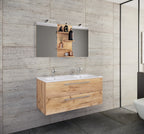 3-Osainen Pesuallas Budasi Peilillä, puu