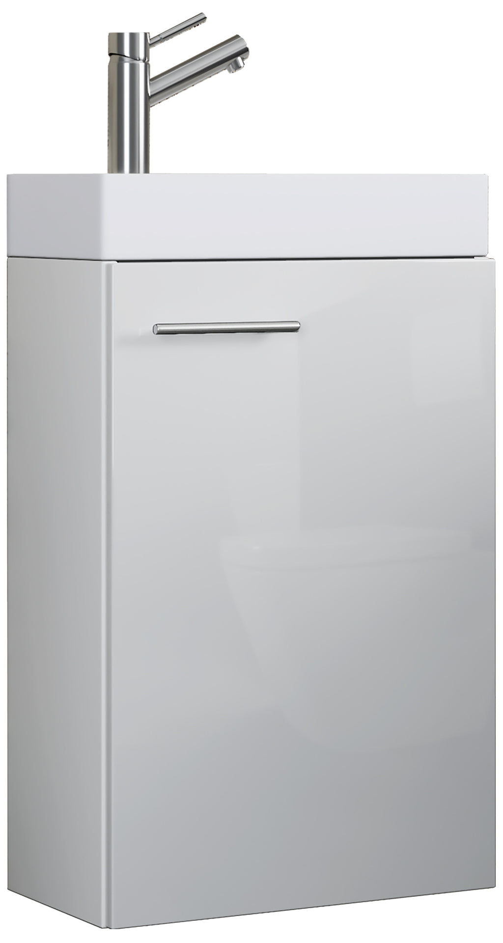 2-Osainen Pesuallassetti Slito, valkoinen